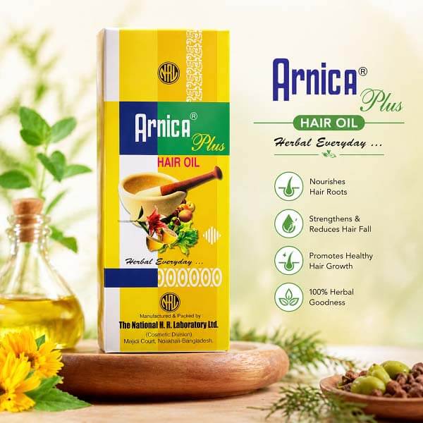 arnica plus hair oil 100 ml
